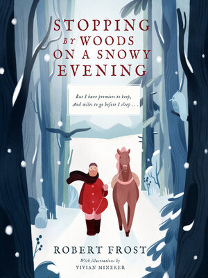 cover image of Stopping by Woods on a Snowy Evening